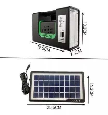 SolarCharge Kit®: energía siempre disponible.